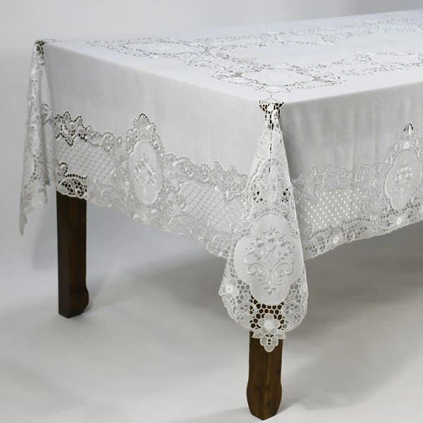 Elegant Embroidery Tablecloth